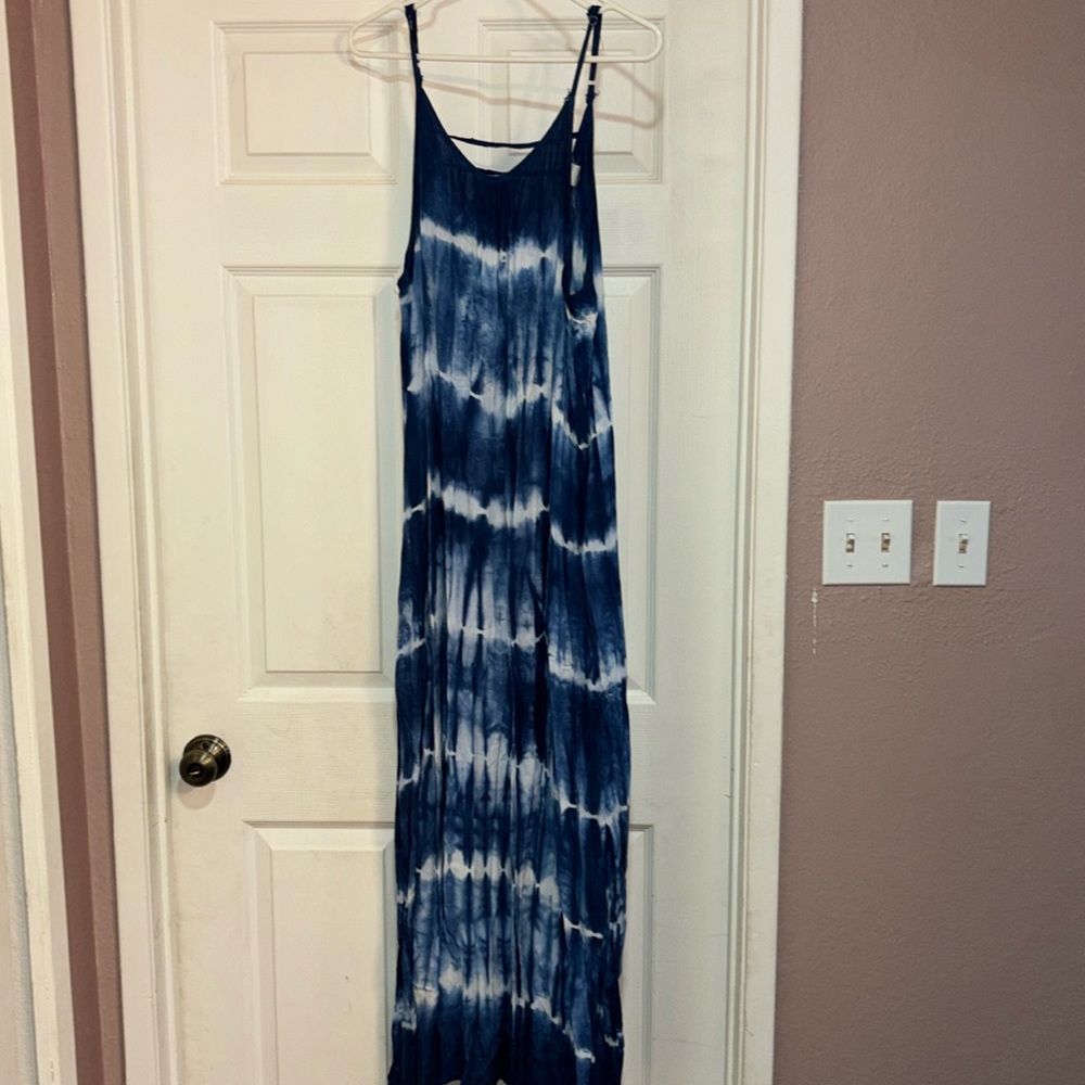 Riviera Sun tie dye maxi sun dress